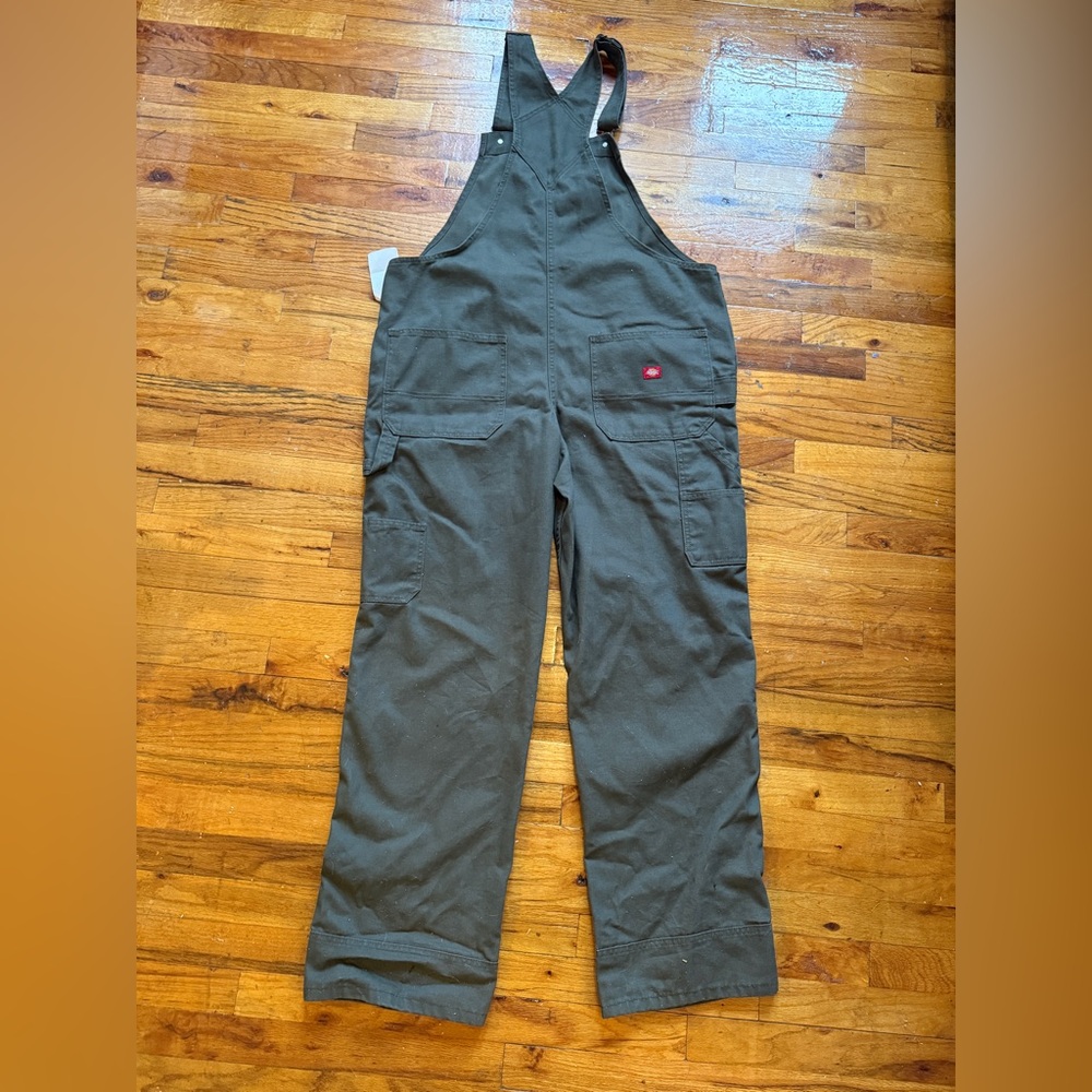 Dickie’s Women’s Relaxed Fit Bib Overalls XL
